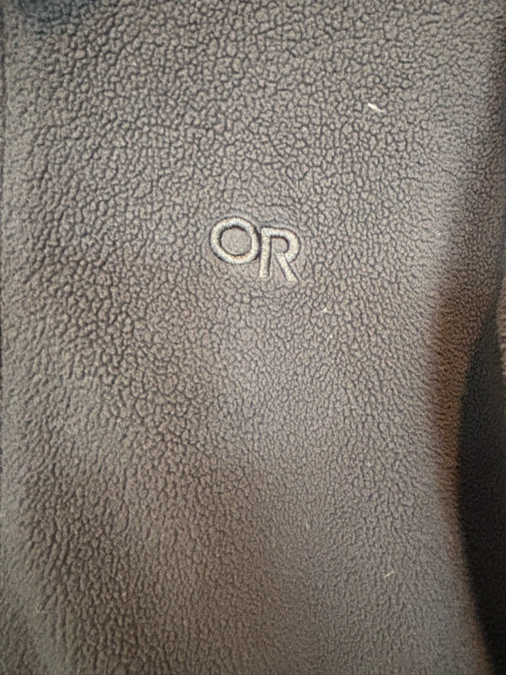 Outdoor Research Men's Full-Zip Fleece Jacket - Black 010 - Picture 3 of 5